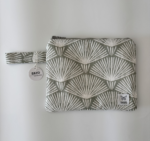 SAGE BLOOM Wristlet bag Small