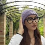 Πλεκτός Σκούφος Beanie - Λιλά